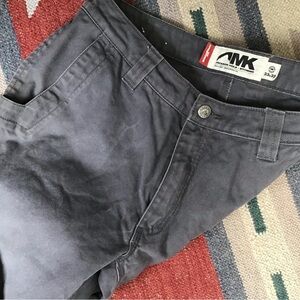 MK s dark grey canvas jeans in good condition 33 x 32